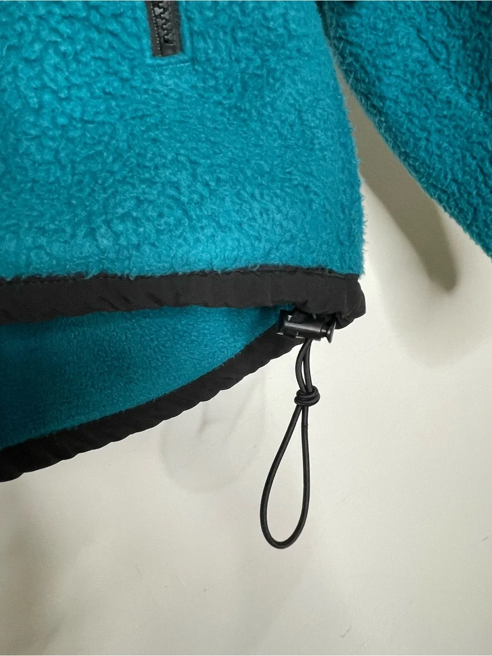 The North Face Retro 94 High Pile Denali Sherpa Fleece Jacket Harbor Blue Teal S